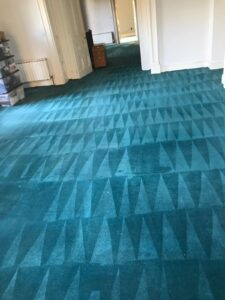 Professional commercial carpet cleaning service in office space